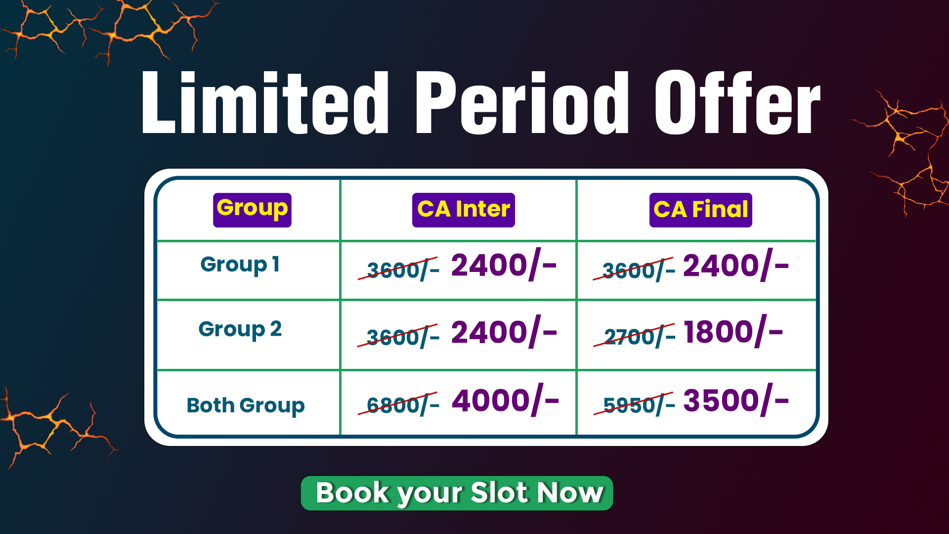 Limited Period Offer
