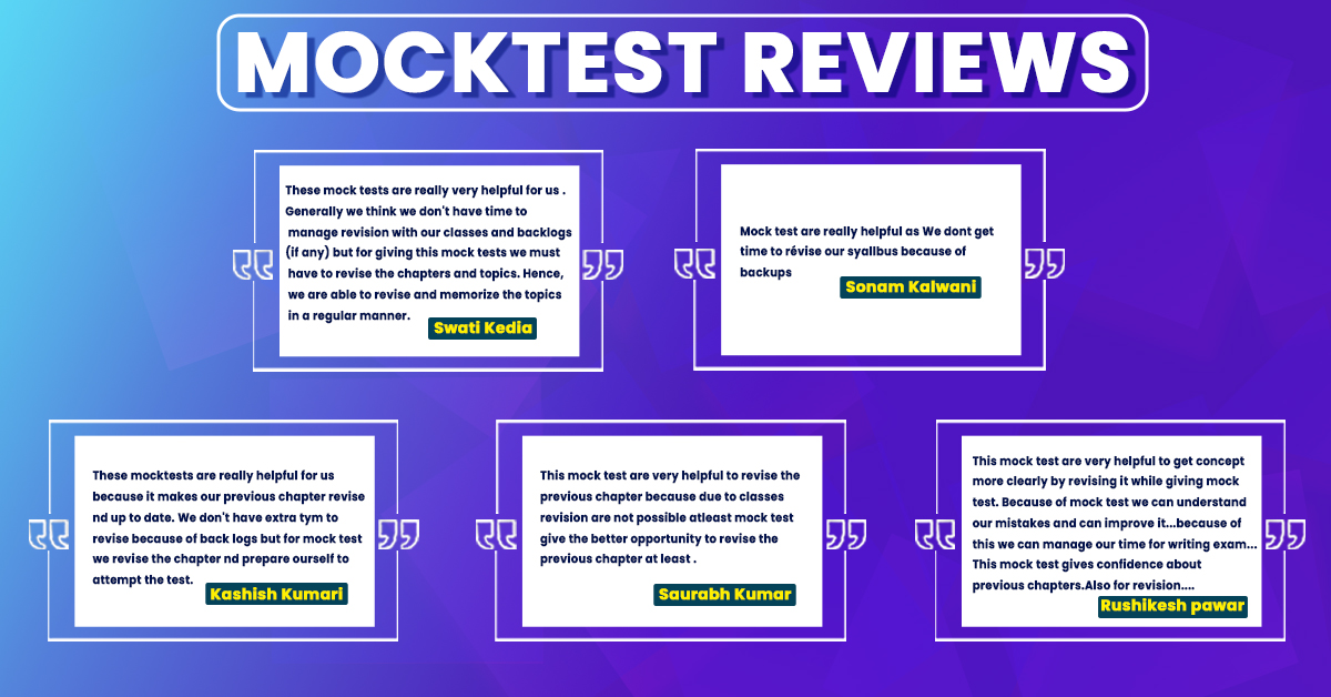 landing page banner of Mock test review 2